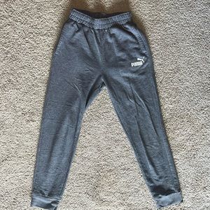 puma comfy grey sweatpants